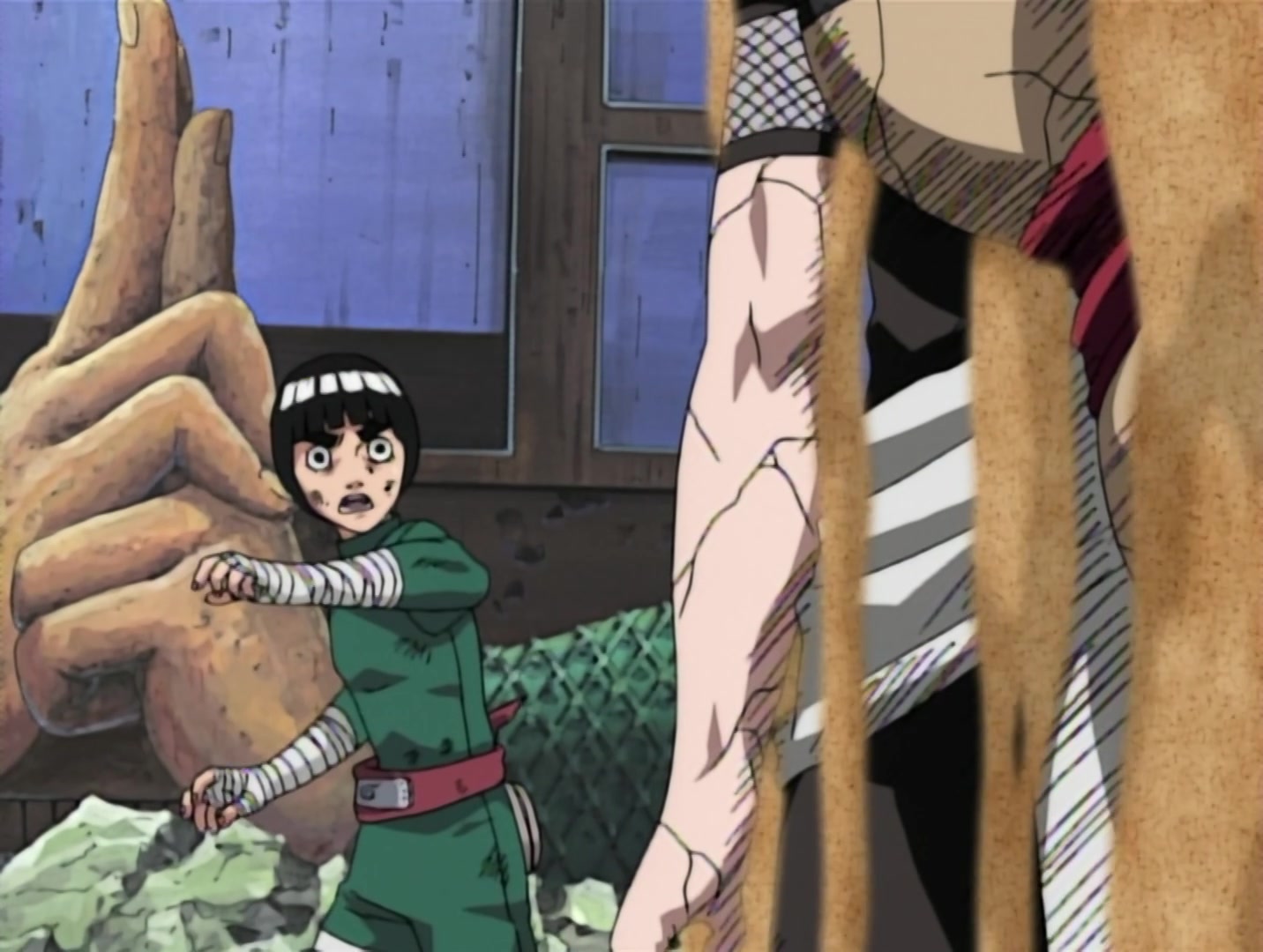 Naruto Ep 49: Lee's Hidden Strength: Forbidden Secret Jutsu! @ 02:51