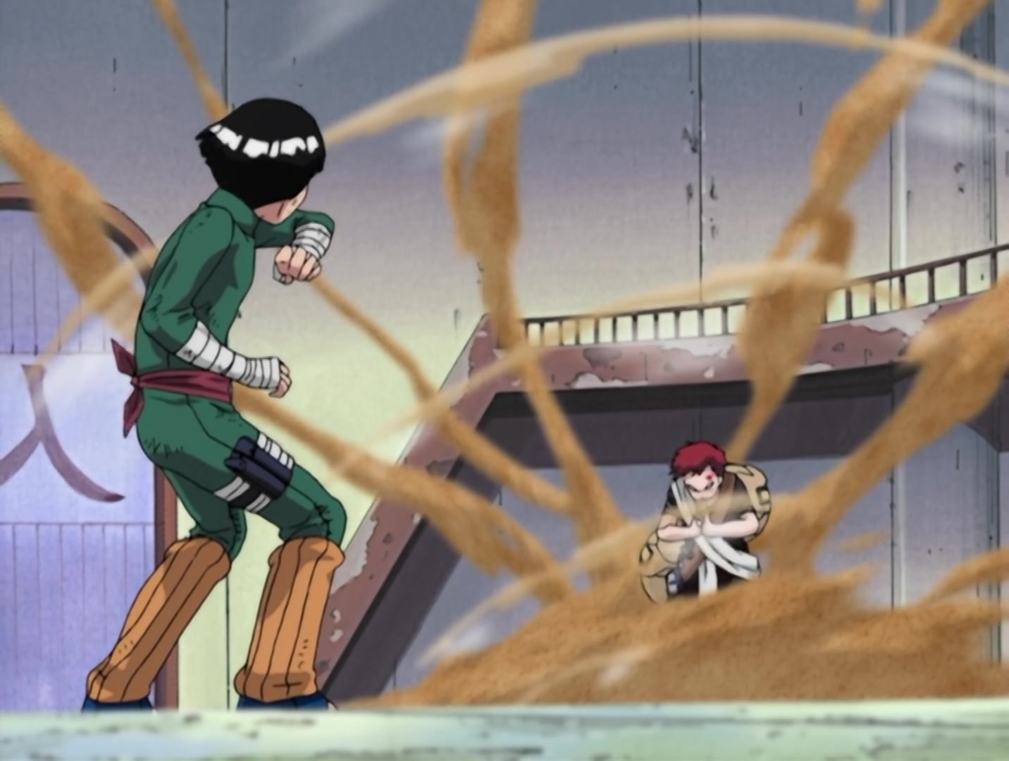 Naruto Ep 49: Lee's Hidden Strength: Forbidden Secret Jutsu! @ 02:57