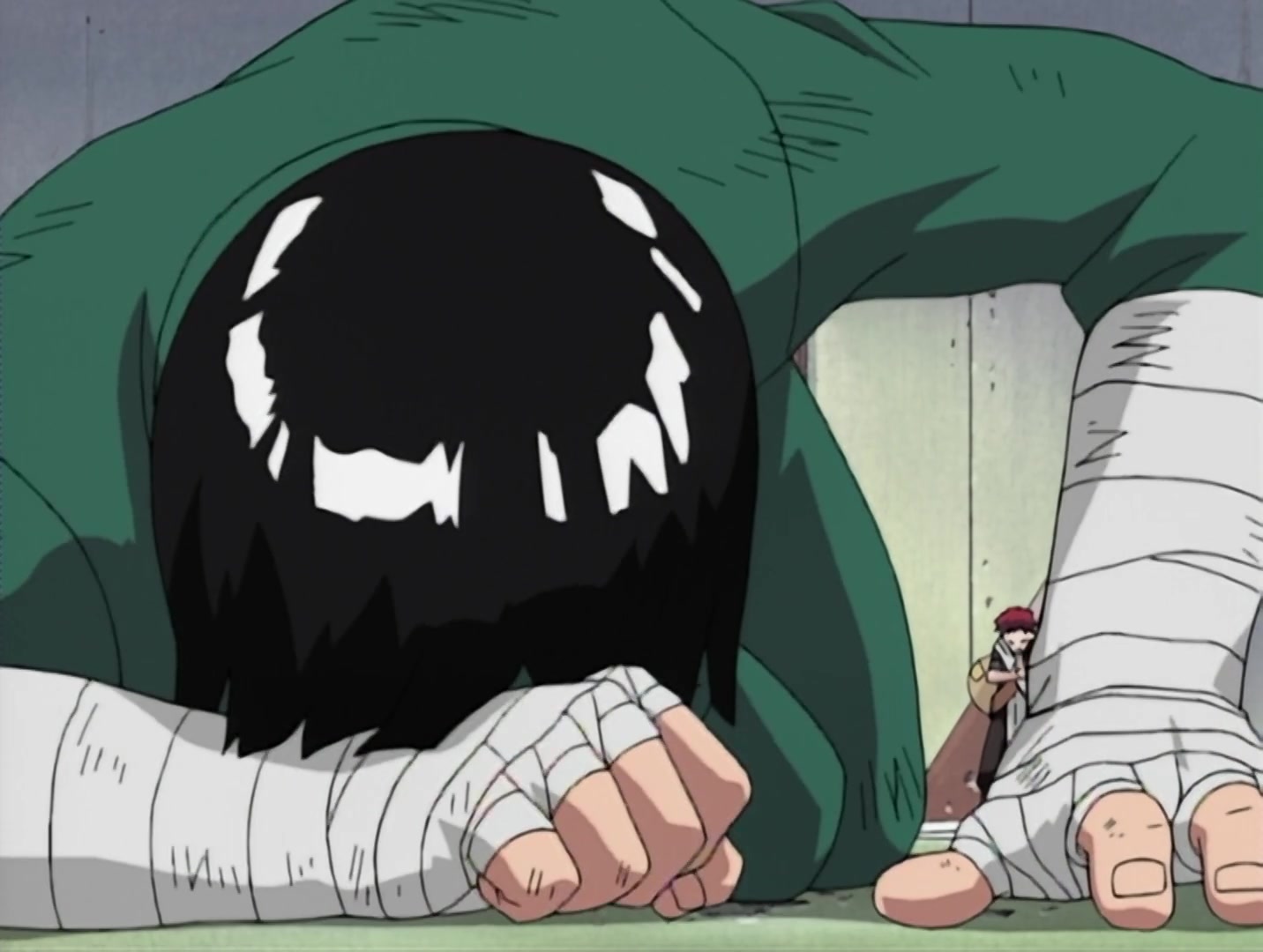 Naruto Ep 49: Lee's Hidden Strength: Forbidden Secret Jutsu! @ 03:04