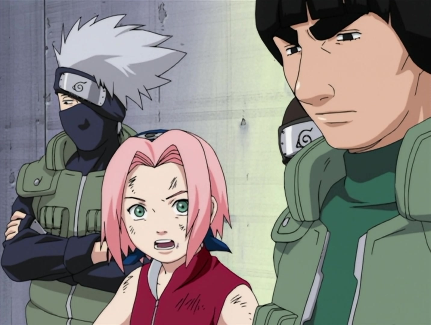 Naruto Ep 49: Lee's Hidden Strength: Forbidden Secret Jutsu! @ 03:43
