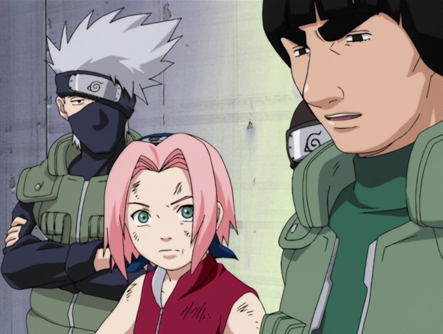 Naruto Ep 49: Lee's Hidden Strength: Forbidden Secret Jutsu! @ 03:49