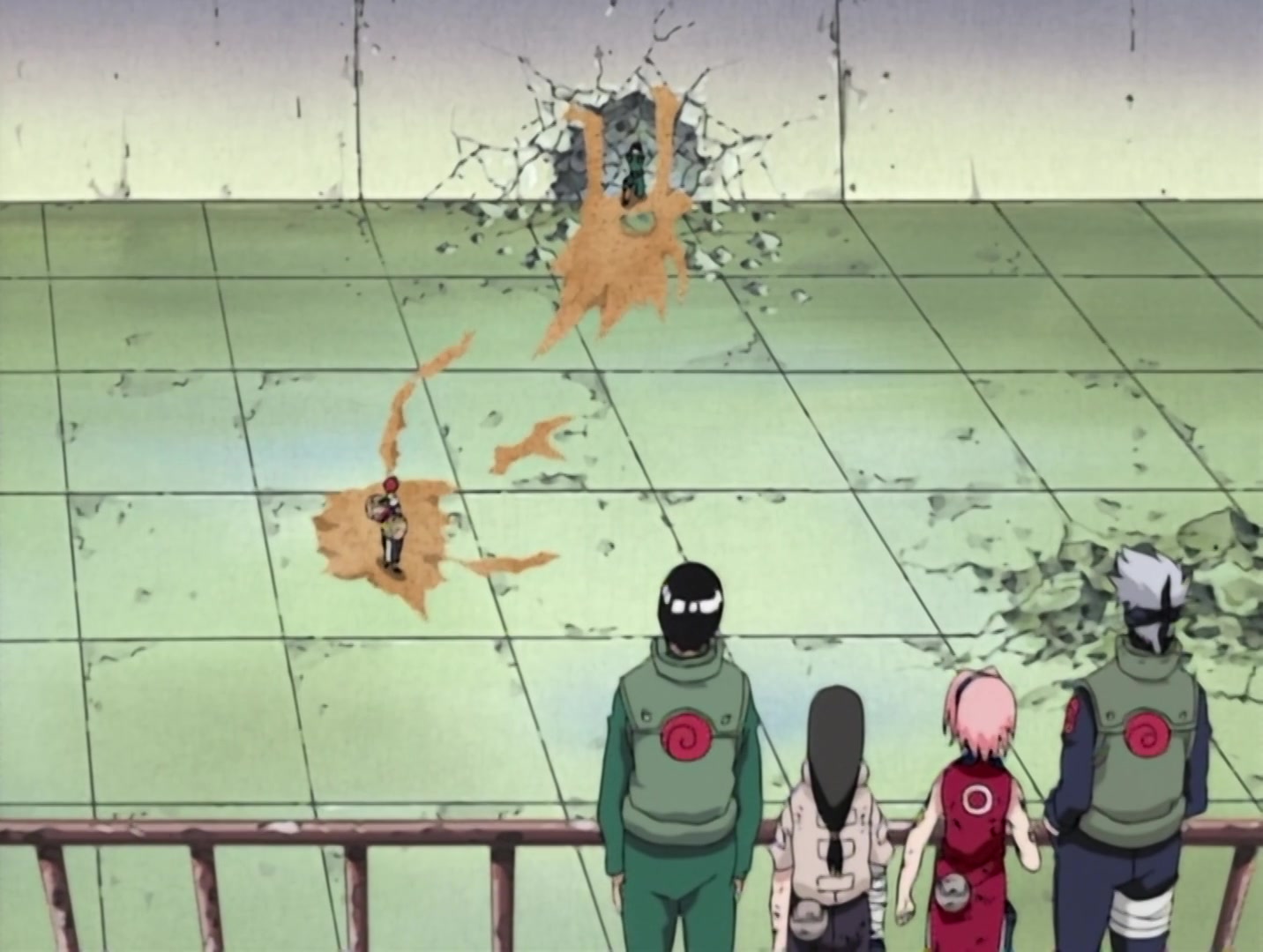 Naruto Ep 49: Lee's Hidden Strength: Forbidden Secret Jutsu! @ 04:28