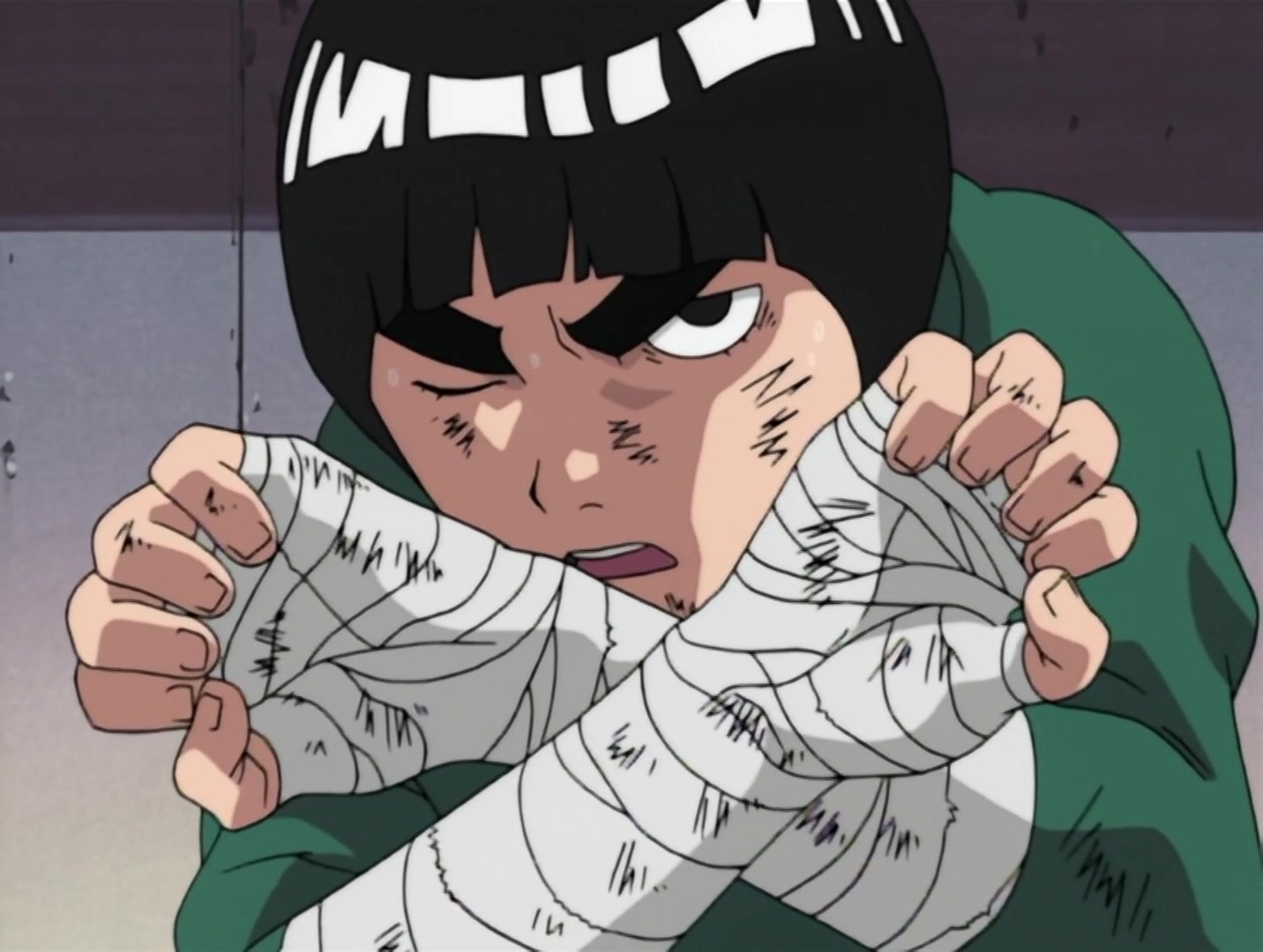 Naruto Ep 49: Lee's Hidden Strength: Forbidden Secret Jutsu! @ 05:19