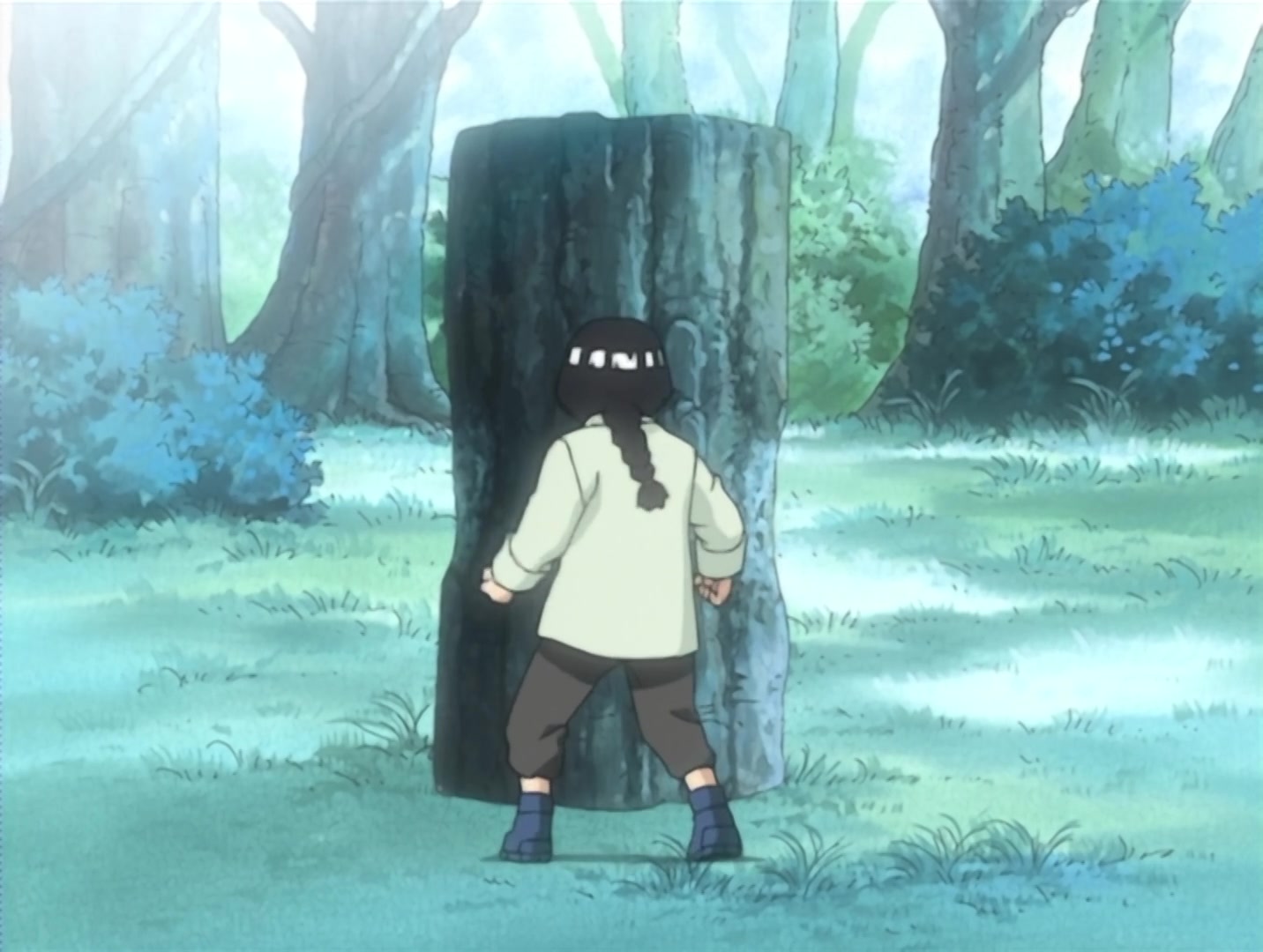 Naruto Ep 49: Lee's Hidden Strength: Forbidden Secret Jutsu! @ 07:03