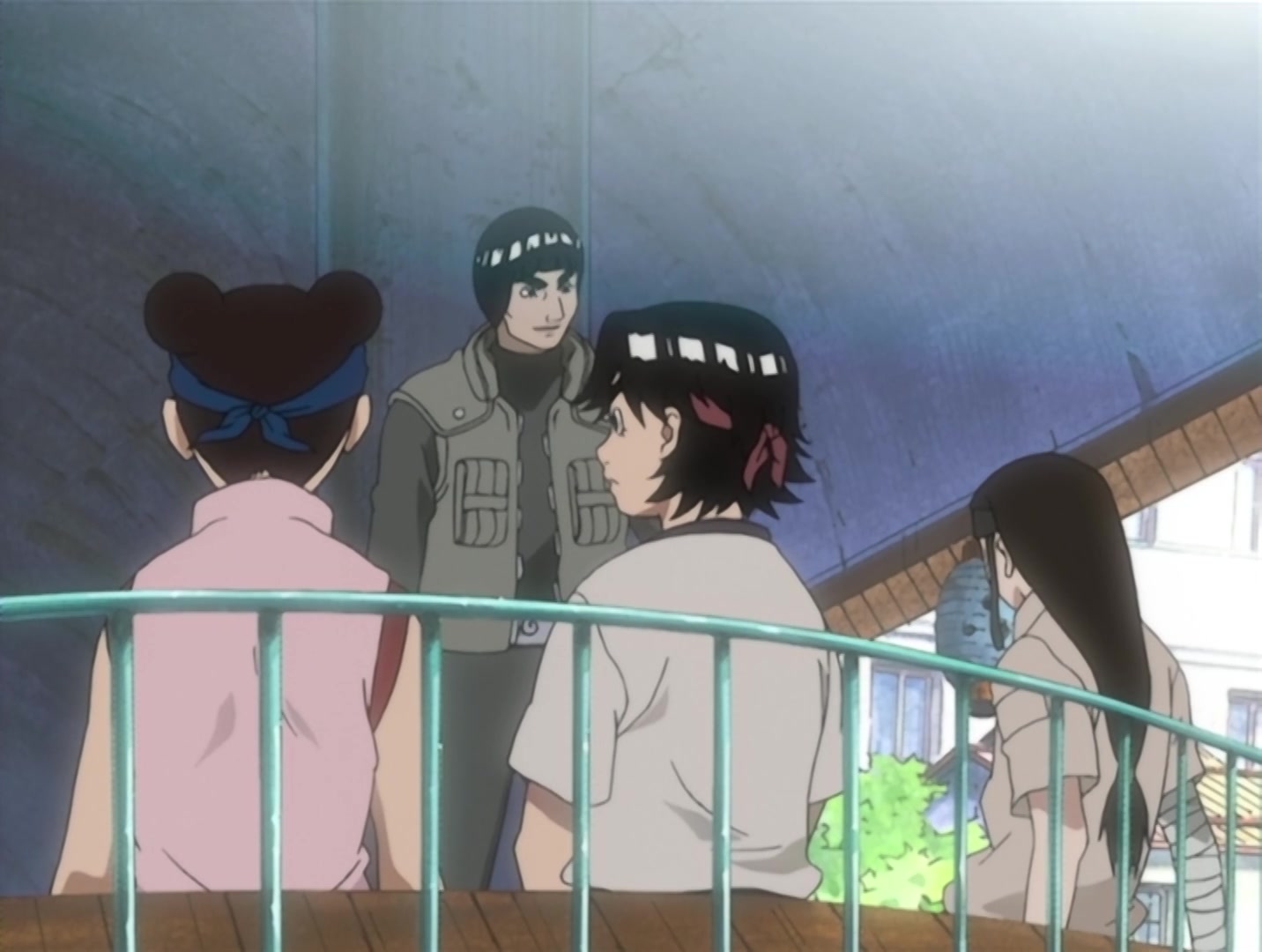 Naruto Ep 49: Lee's Hidden Strength: Forbidden Secret Jutsu! @ 08:14
