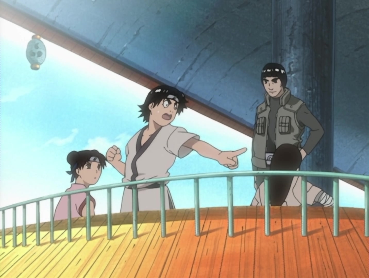 Naruto Ep 49: Lee's Hidden Strength: Forbidden Secret Jutsu! @ 08:40