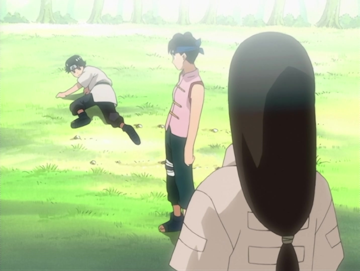 Naruto Ep 49: Lee's Hidden Strength: Forbidden Secret Jutsu! @ 09:31