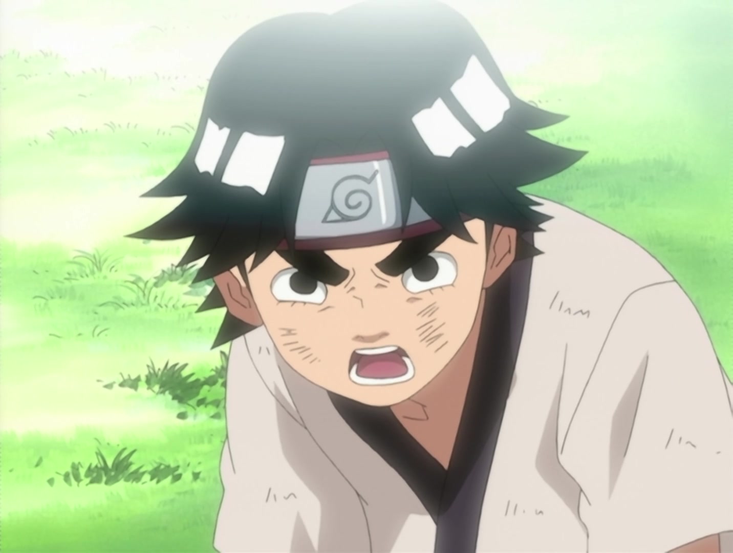Naruto Ep 49: Lee's Hidden Strength: Forbidden Secret Jutsu! @ 09:38