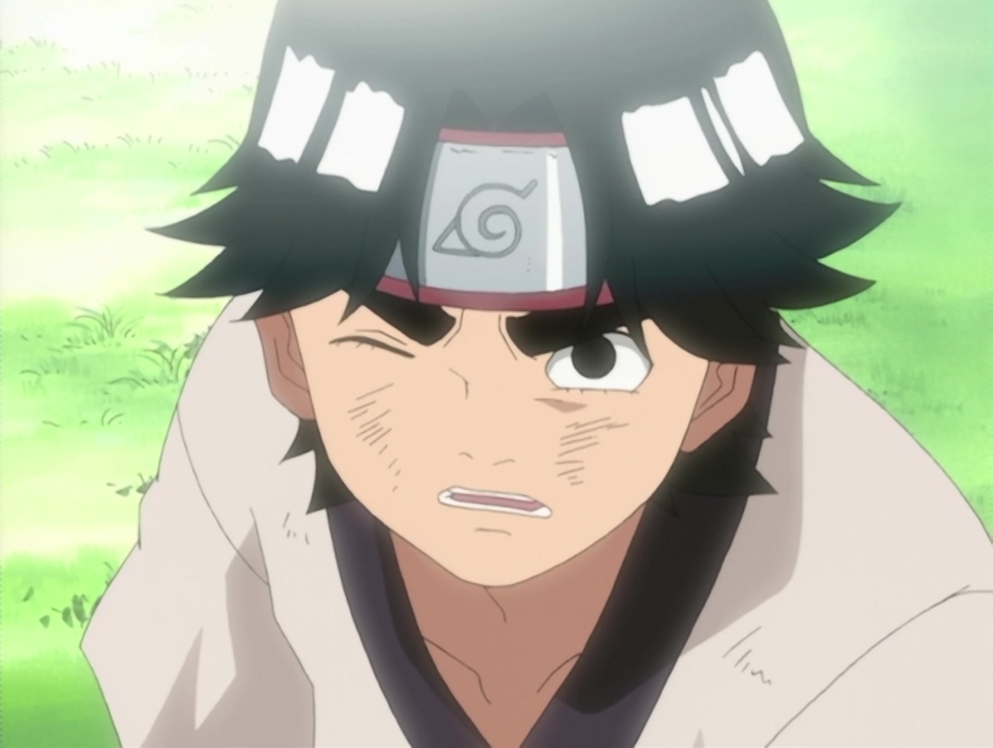Naruto Ep 49: Lee's Hidden Strength: Forbidden Secret Jutsu! @ 09:57