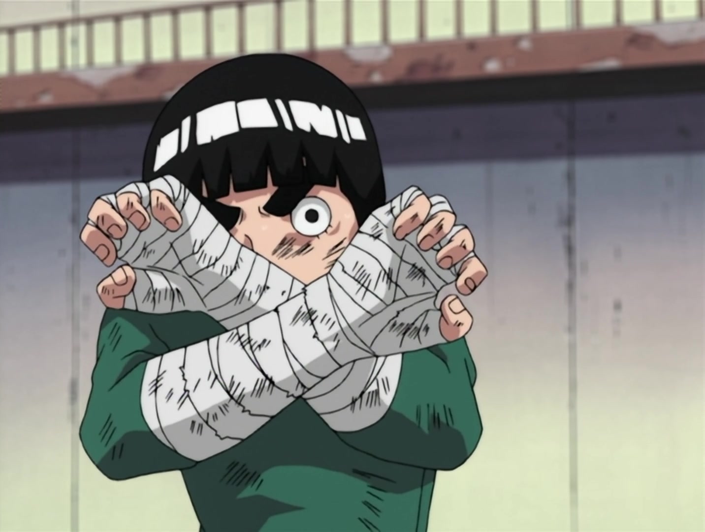 Naruto Ep 49: Lee's Hidden Strength: Forbidden Secret Jutsu! @ 10:29
