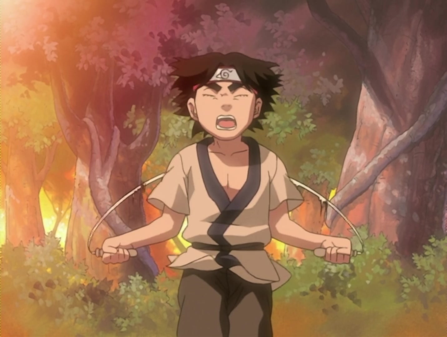 Naruto Ep 49: Lee's Hidden Strength: Forbidden Secret Jutsu! @ 11:21