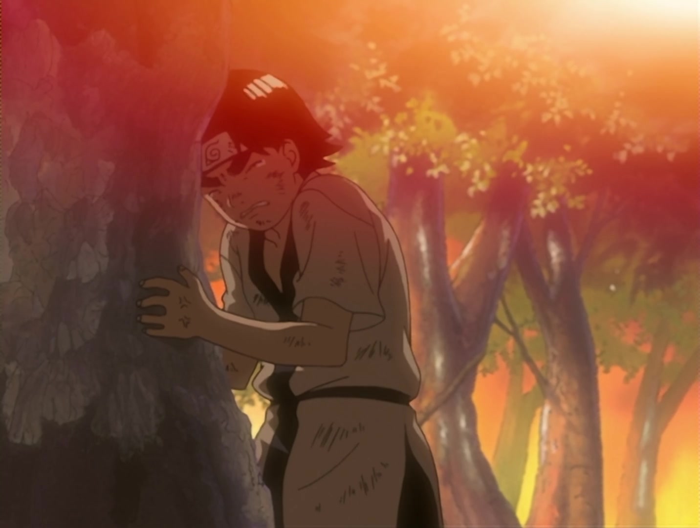 Naruto Ep 49: Lee's Hidden Strength: Forbidden Secret Jutsu! @ 13:17