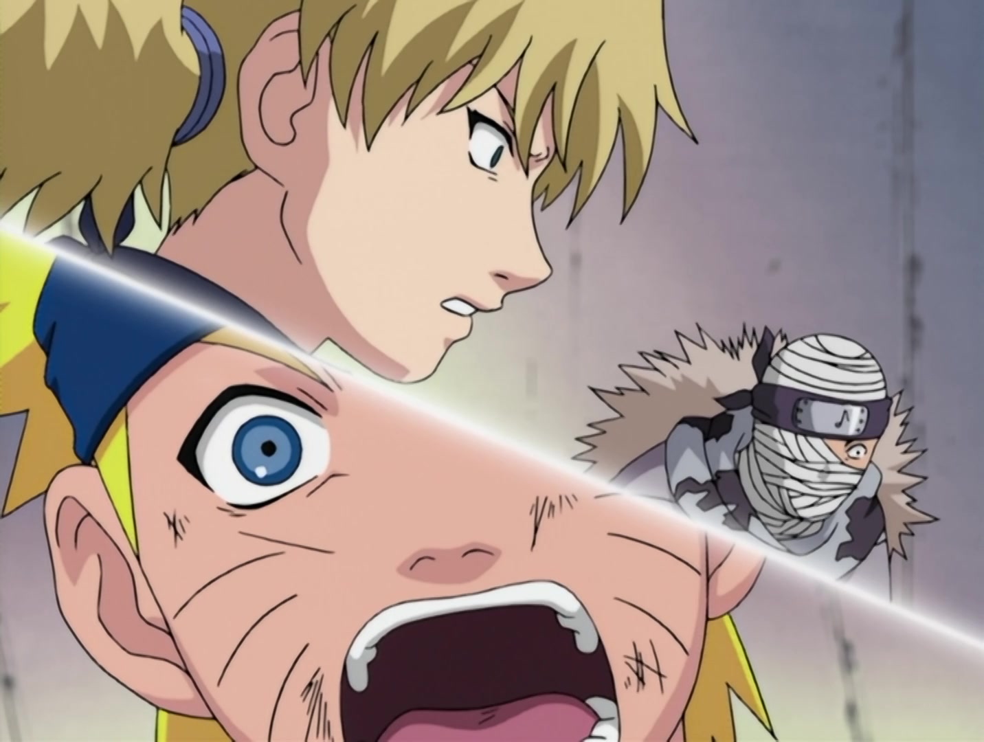 Naruto Ep 49: Lee's Hidden Strength: Forbidden Secret Jutsu! @ 15:33