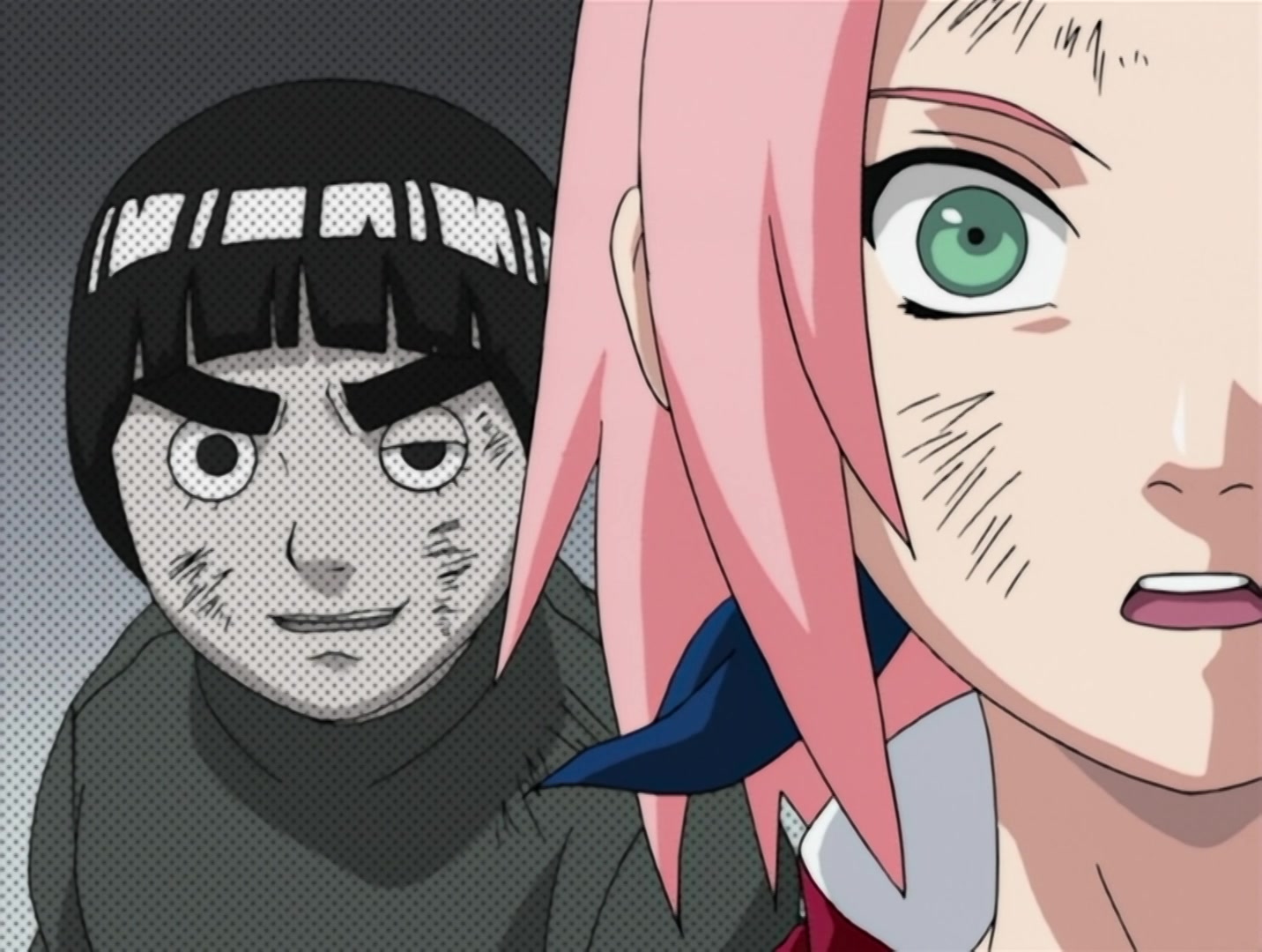 Naruto Ep 49: Lee's Hidden Strength: Forbidden Secret Jutsu! @ 16:11