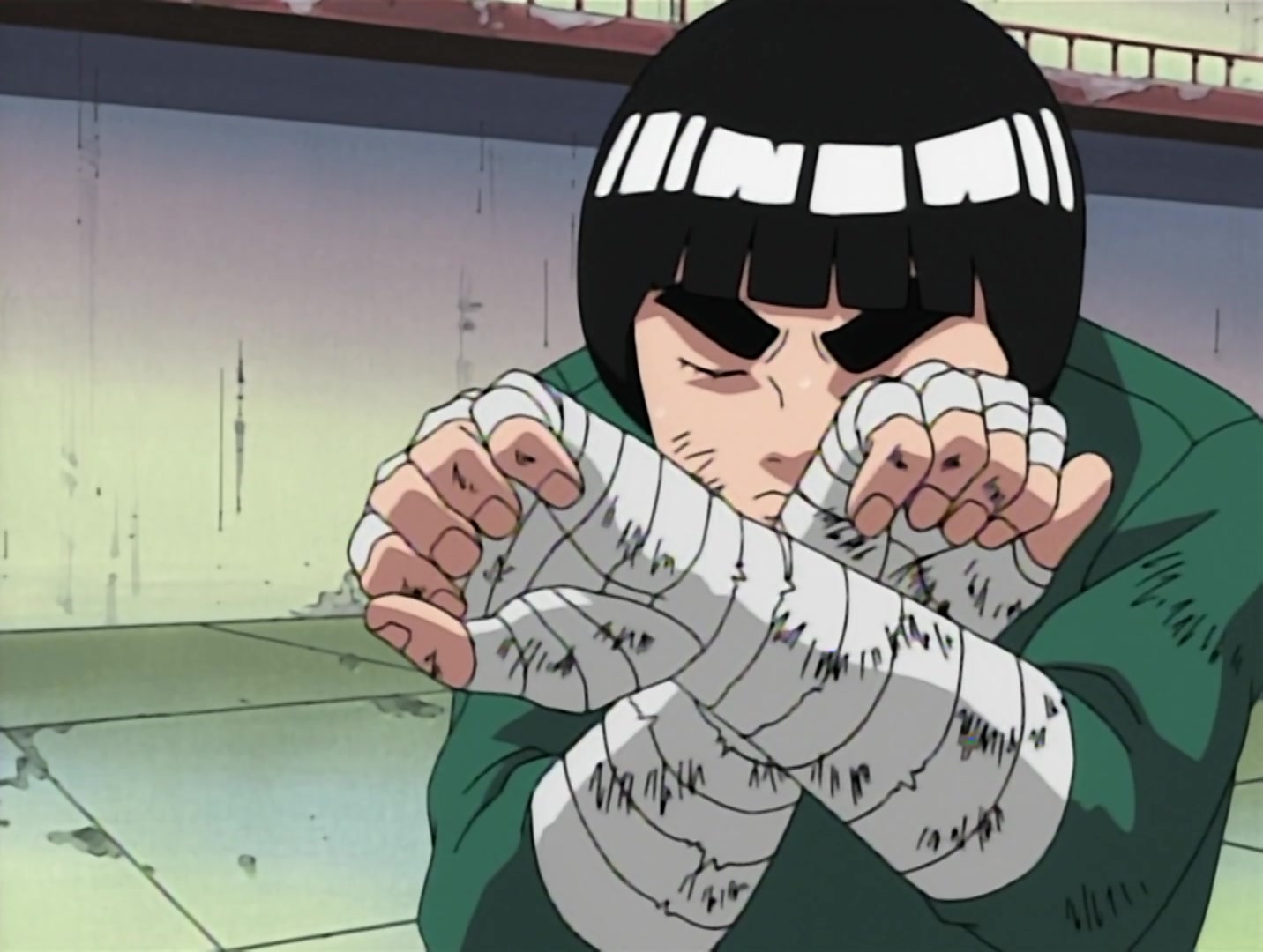 Naruto Ep 49: Lee's Hidden Strength: Forbidden Secret Jutsu! @ 20:04