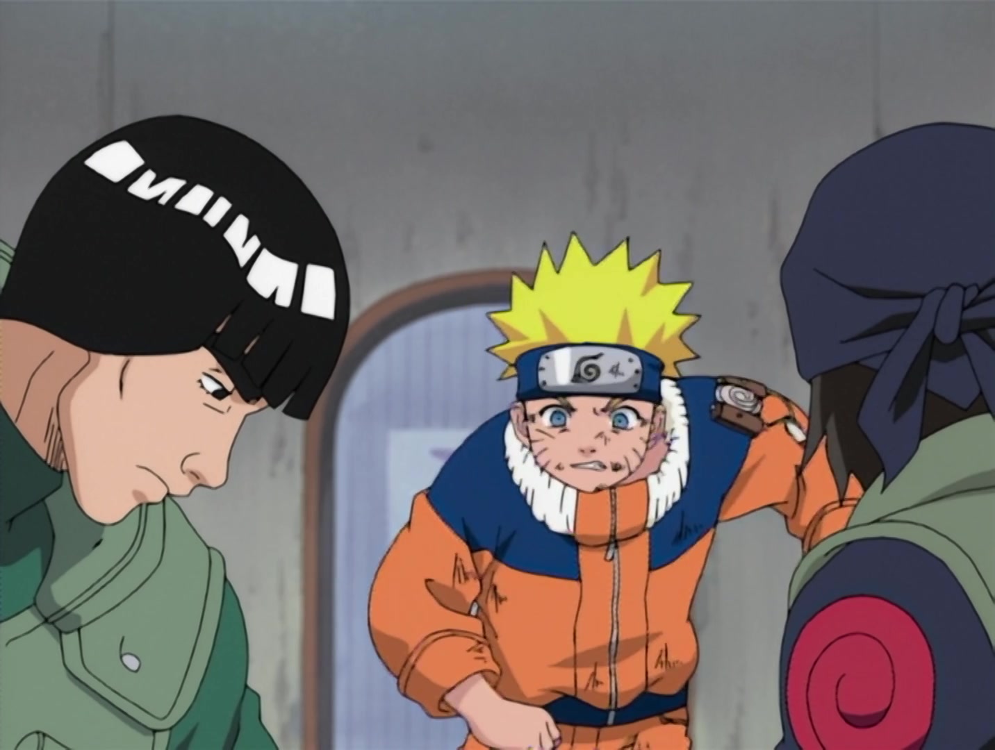 Naruto Ep 50: The Fifth Gate: A Splendid Ninja is Born! @ 13:30