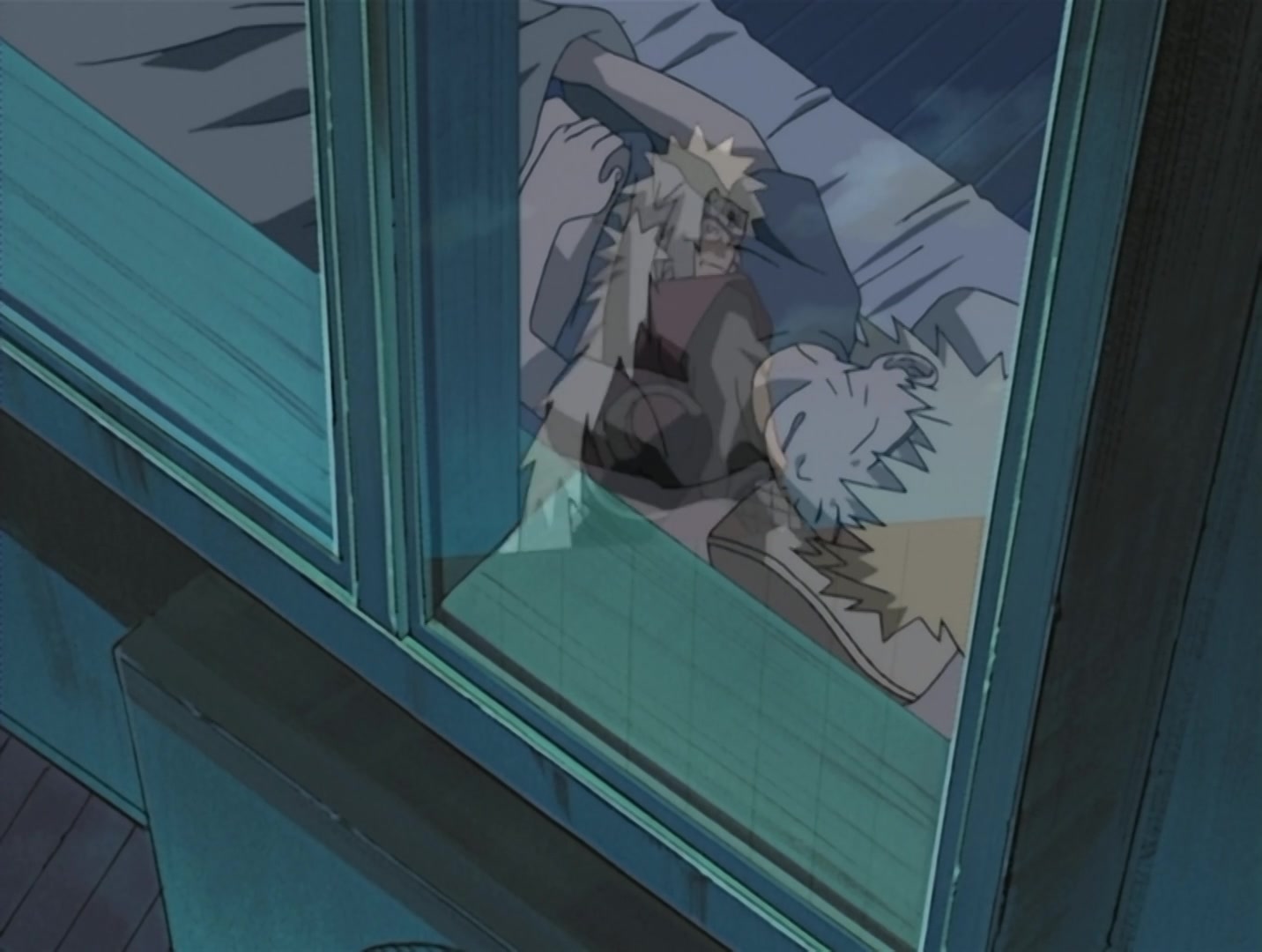 Naruto Ep 54: The Summoning Jutsu: Wisdom of the Toad Sage! @ 02:14