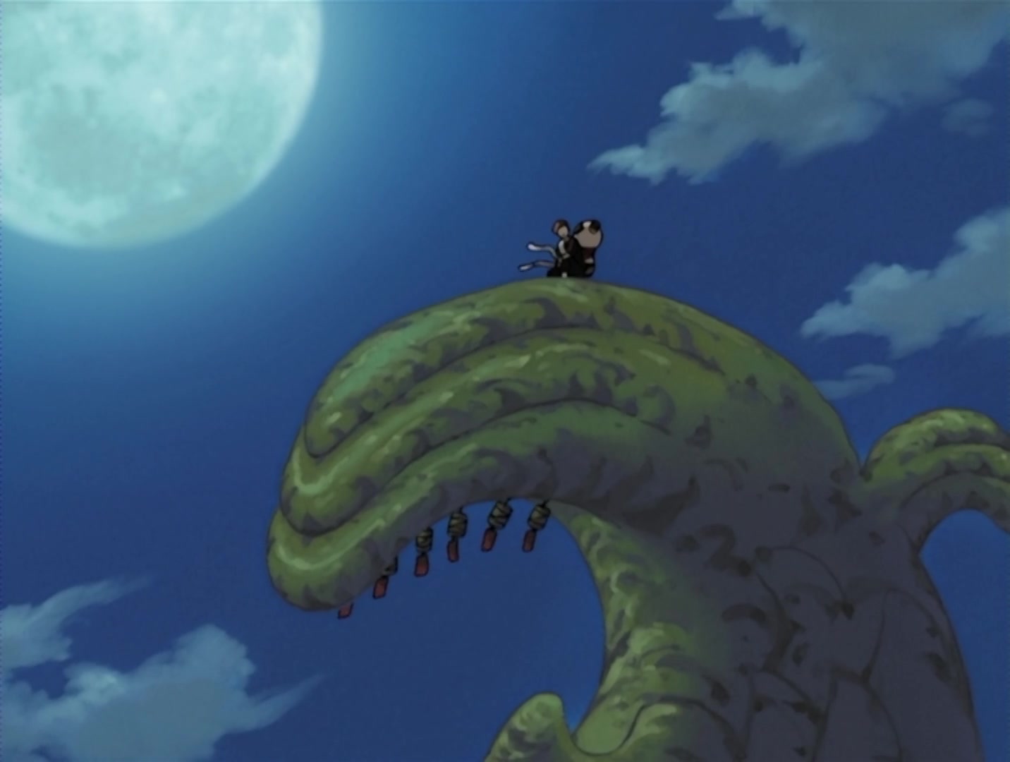 Naruto Ep 54: The Summoning Jutsu: Wisdom of the Toad Sage! @ 03:13