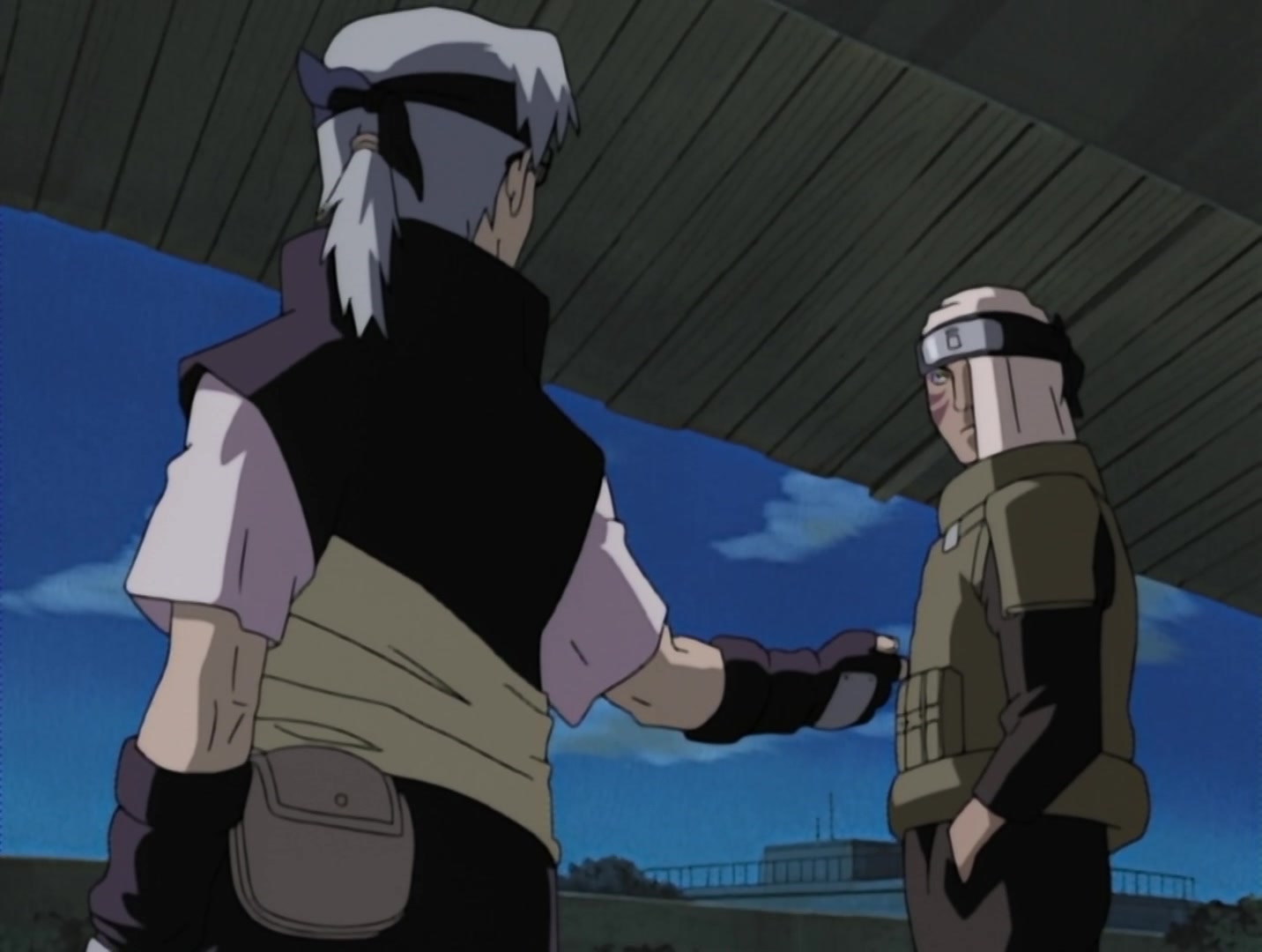 Naruto Ep 54: The Summoning Jutsu: Wisdom of the Toad Sage! @ 06:17