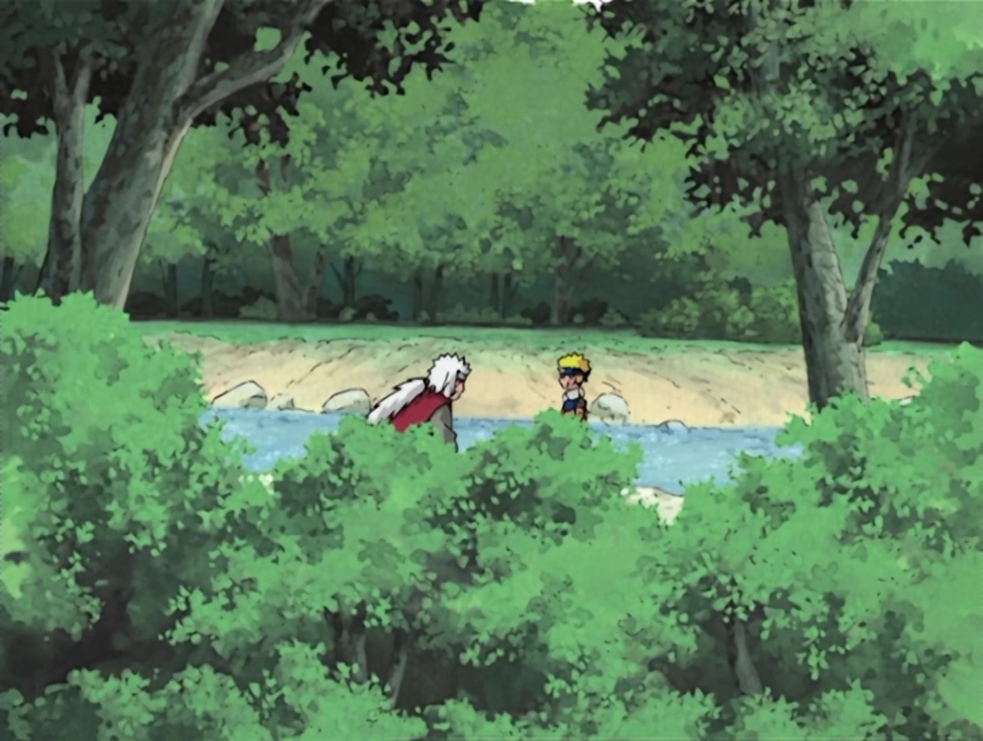 Naruto Ep 54: The Summoning Jutsu: Wisdom of the Toad Sage! @ 11:04