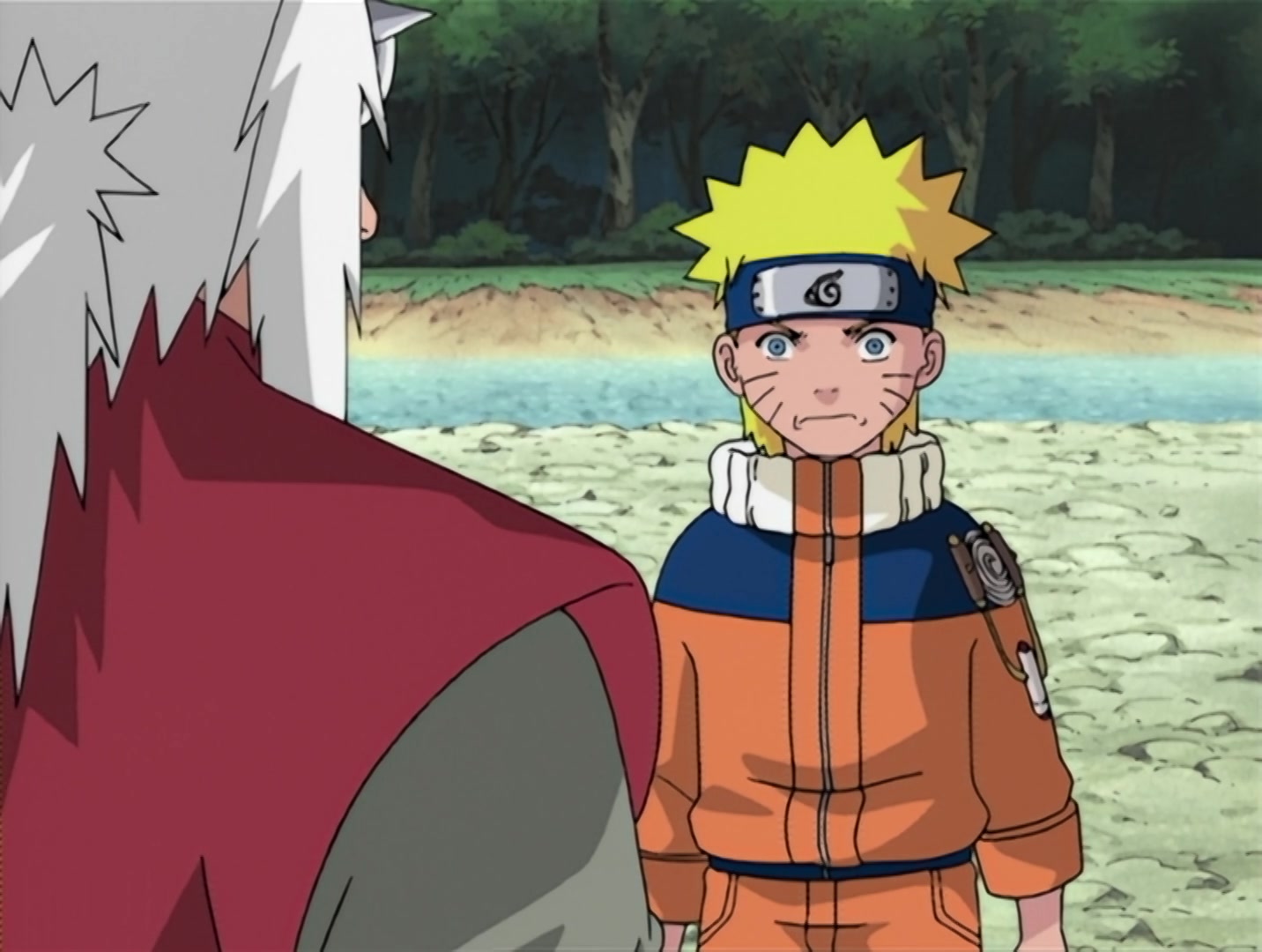 Naruto Ep 54: The Summoning Jutsu: Wisdom of the Toad Sage! @ 11:19