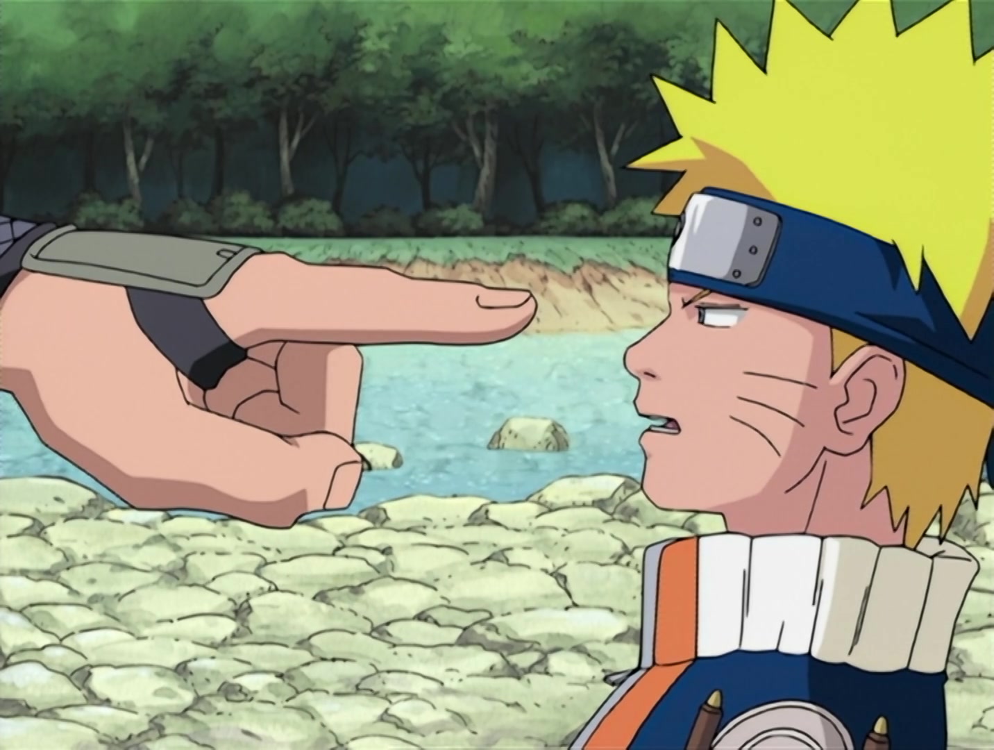 Naruto Ep 54: The Summoning Jutsu: Wisdom of the Toad Sage! @ 12:55
