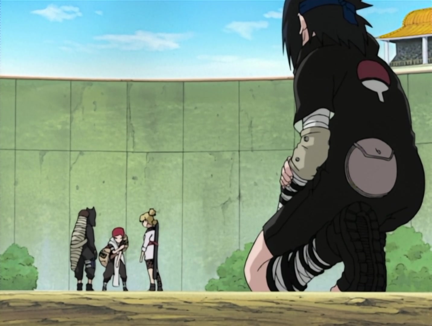 Naruto Ep 68: Zero Hour! The Destruction of the Hidden Leaf Village Begins! @ 08:00