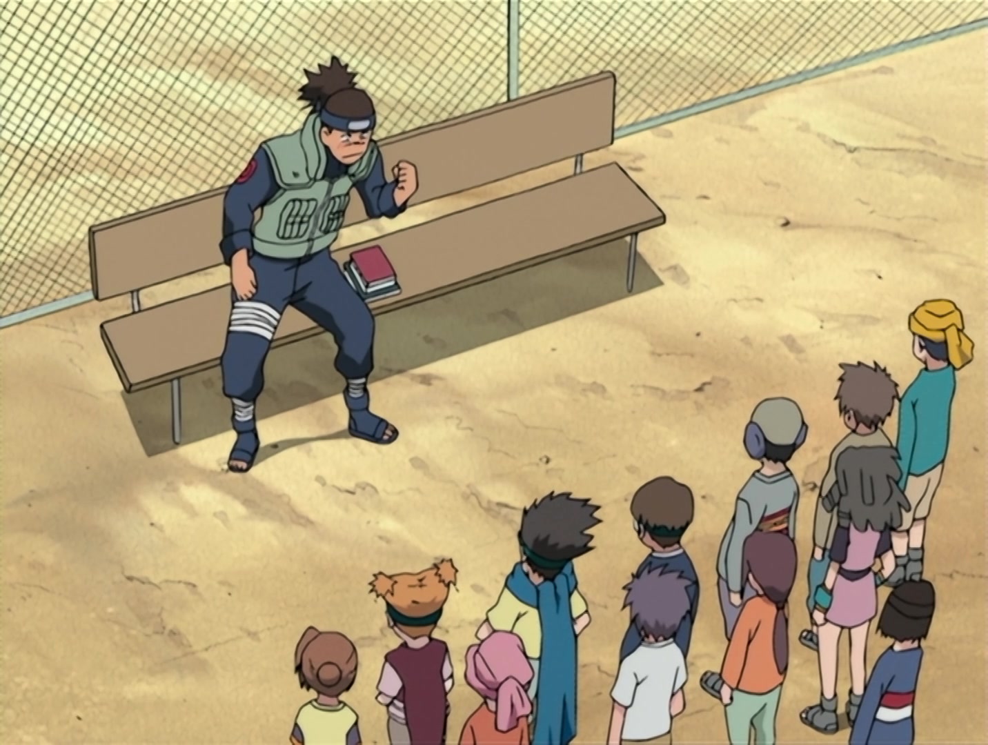 Naruto Ep 68: Zero Hour! The Destruction of the Hidden Leaf Village Begins! @ 14:00