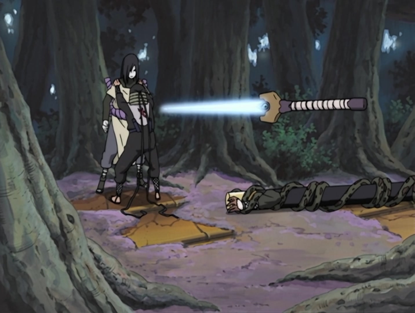 Naruto Ep 73: Forbidden Secret Technique: Reaper Death Seal! @ 08:48