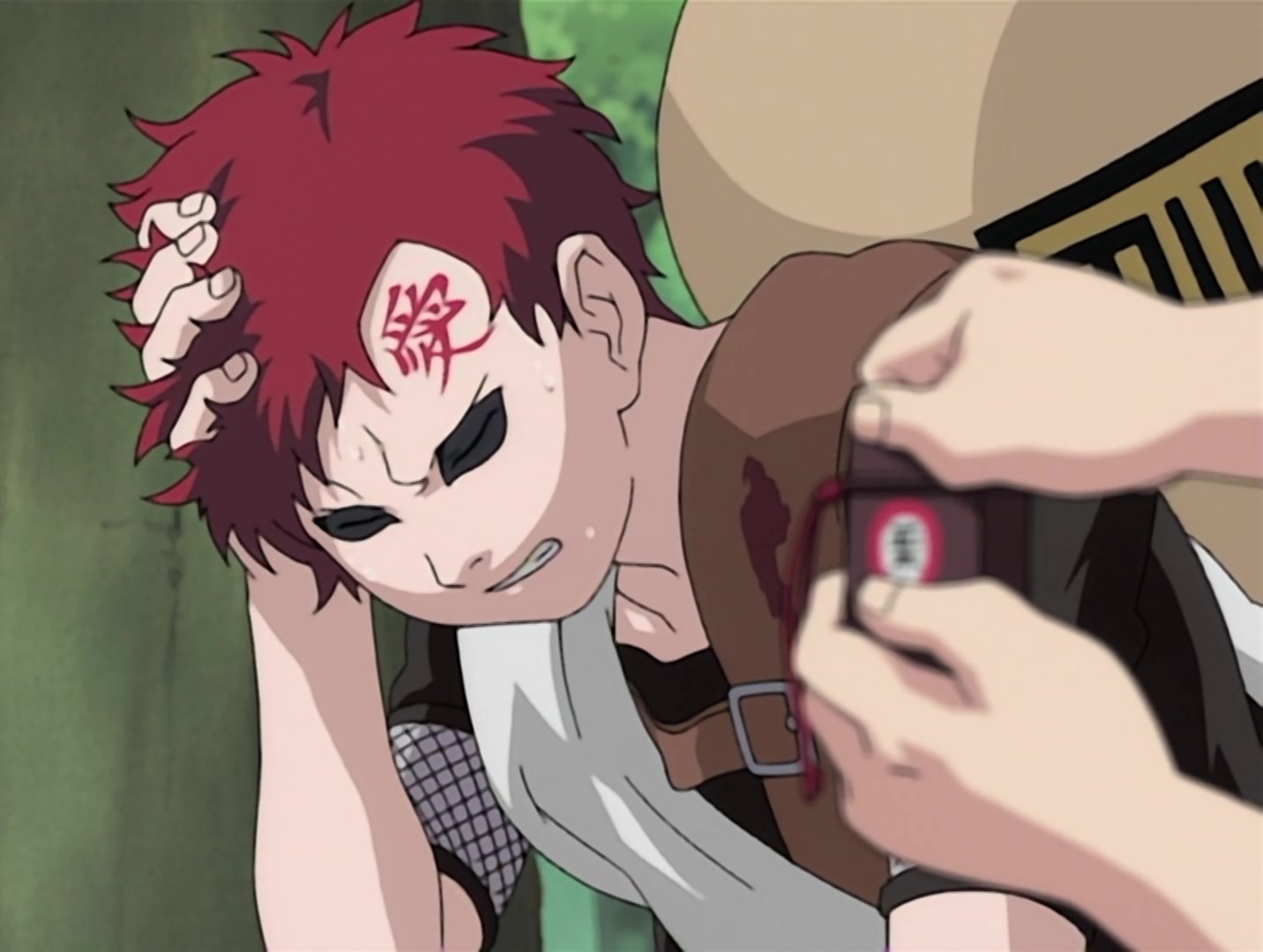 Naruto Ep 74: Astonishing Truth! Gaara's Identity Emerges! @ 05:12