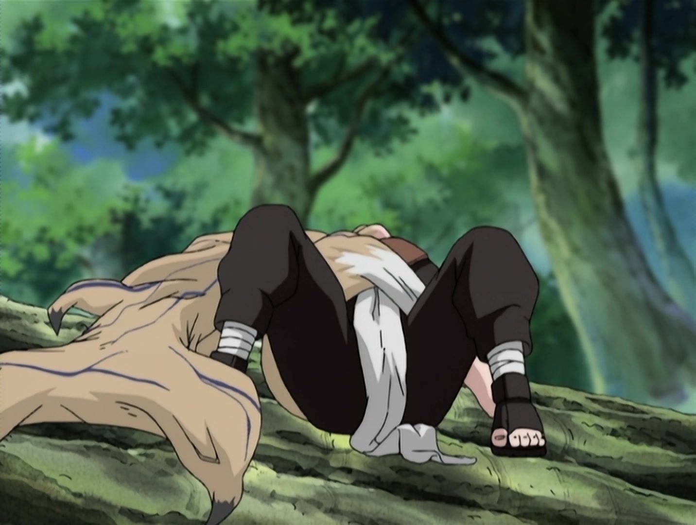 Naruto Ep 75: Sasuke's Decision: Pushed to the Edge! @ 13:28