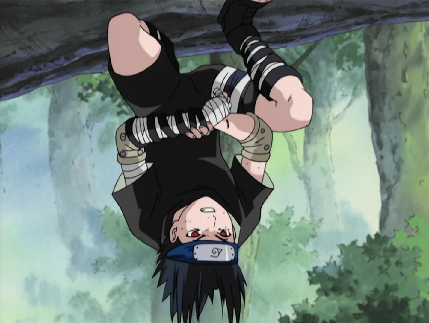 Naruto Ep 75: Sasuke's Decision: Pushed to the Edge! @ 15:22