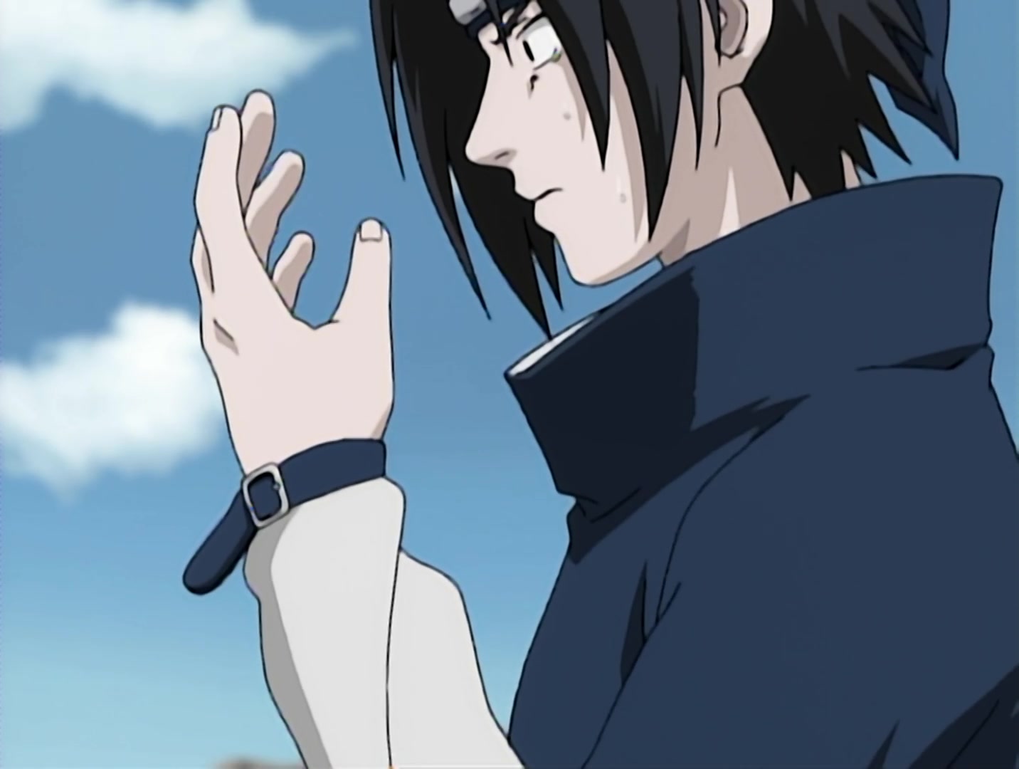 Naruto Ep 75: Sasuke's Decision: Pushed to the Edge! @ 16:56