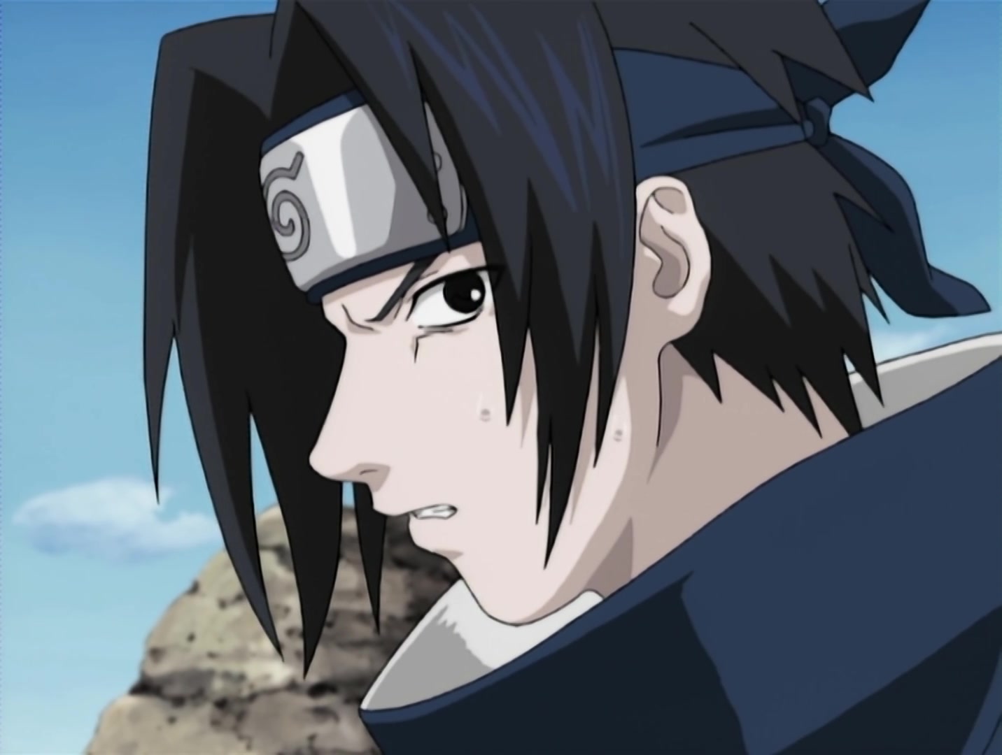Naruto Ep 75: Sasuke's Decision: Pushed to the Edge! @ 17:10