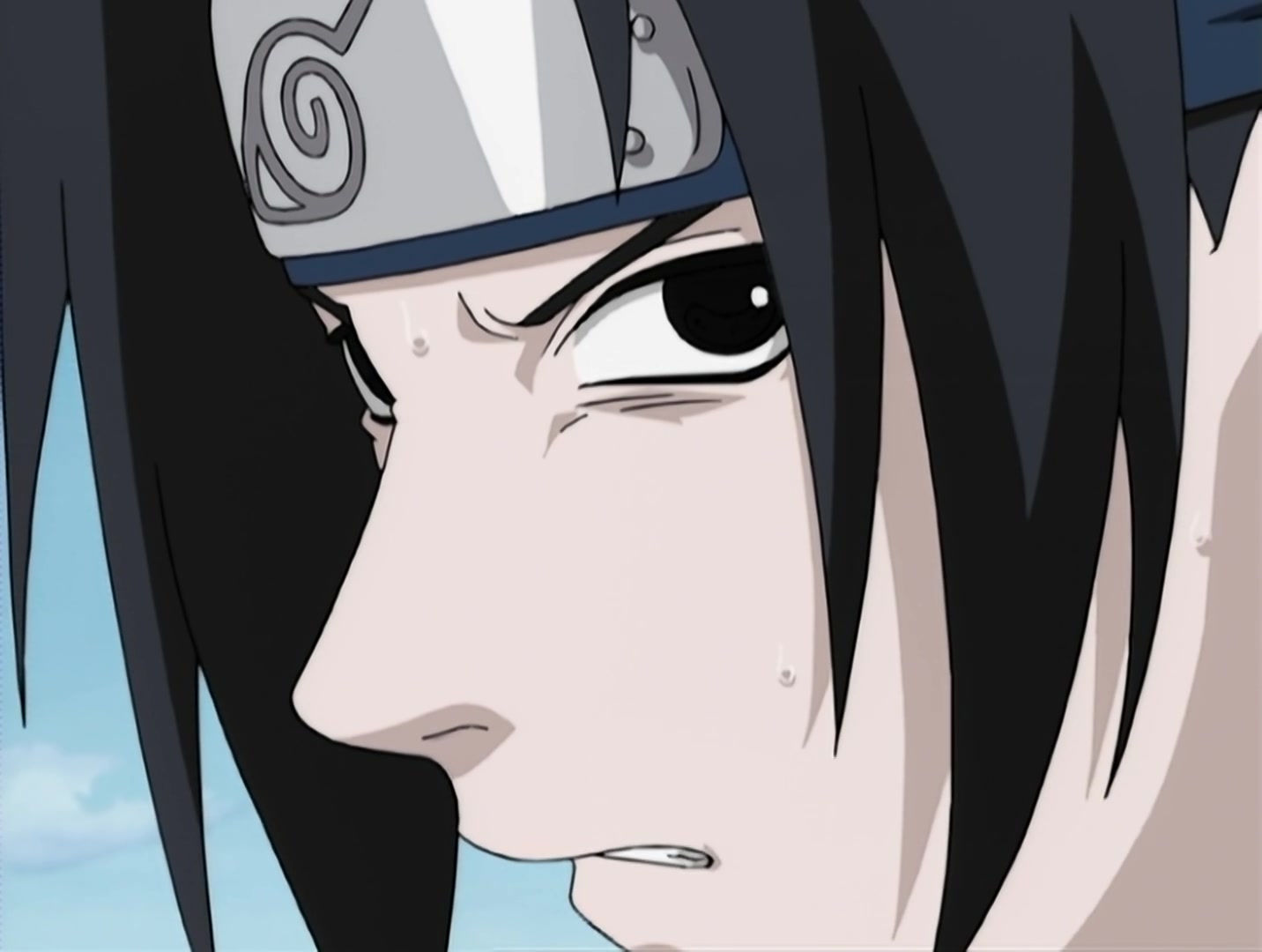 Naruto Ep 75: Sasuke's Decision: Pushed to the Edge! @ 17:17