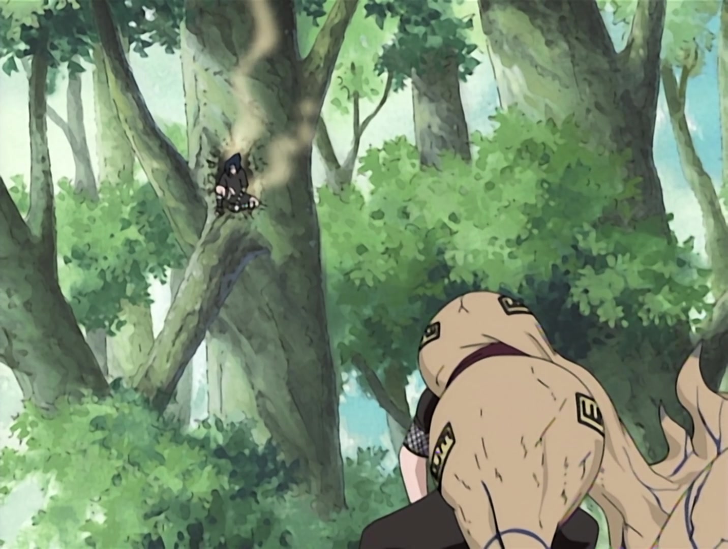 Naruto Ep 75: Sasuke's Decision: Pushed to the Edge! @ 18:00