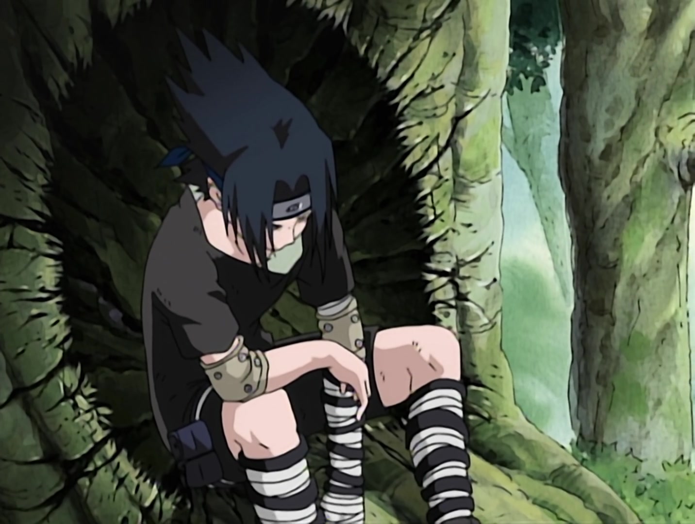 Naruto Ep 75: Sasuke's Decision: Pushed to the Edge! @ 18:29