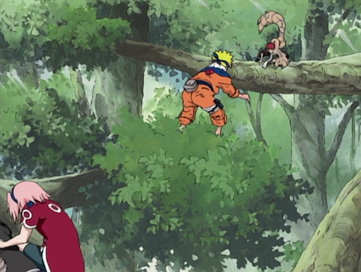Naruto Ep 75: Sasuke's Decision: Pushed to the Edge! @ 21:07