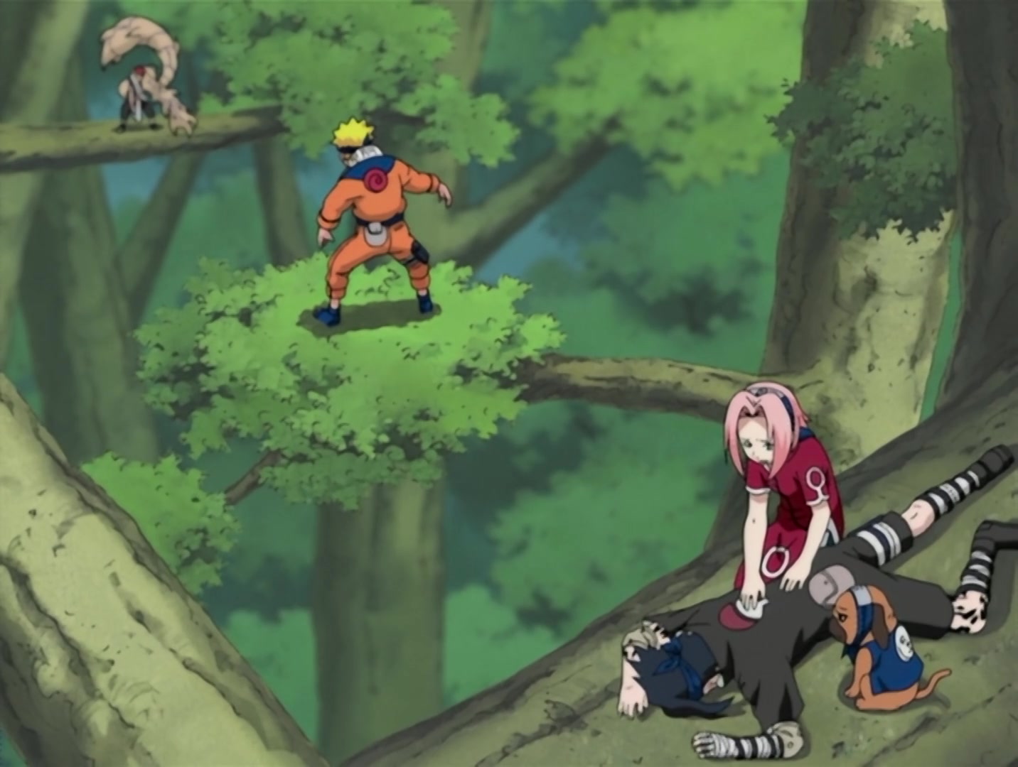 Naruto Ep 76: Assassin of the Moonlit Night @ 02:13