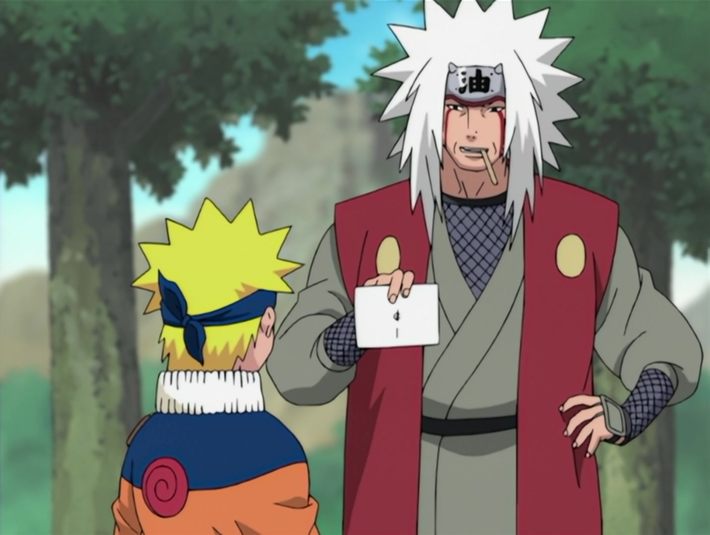Naruto Ep 88: Focal Point: The Mark of the Leaf @ 04:45