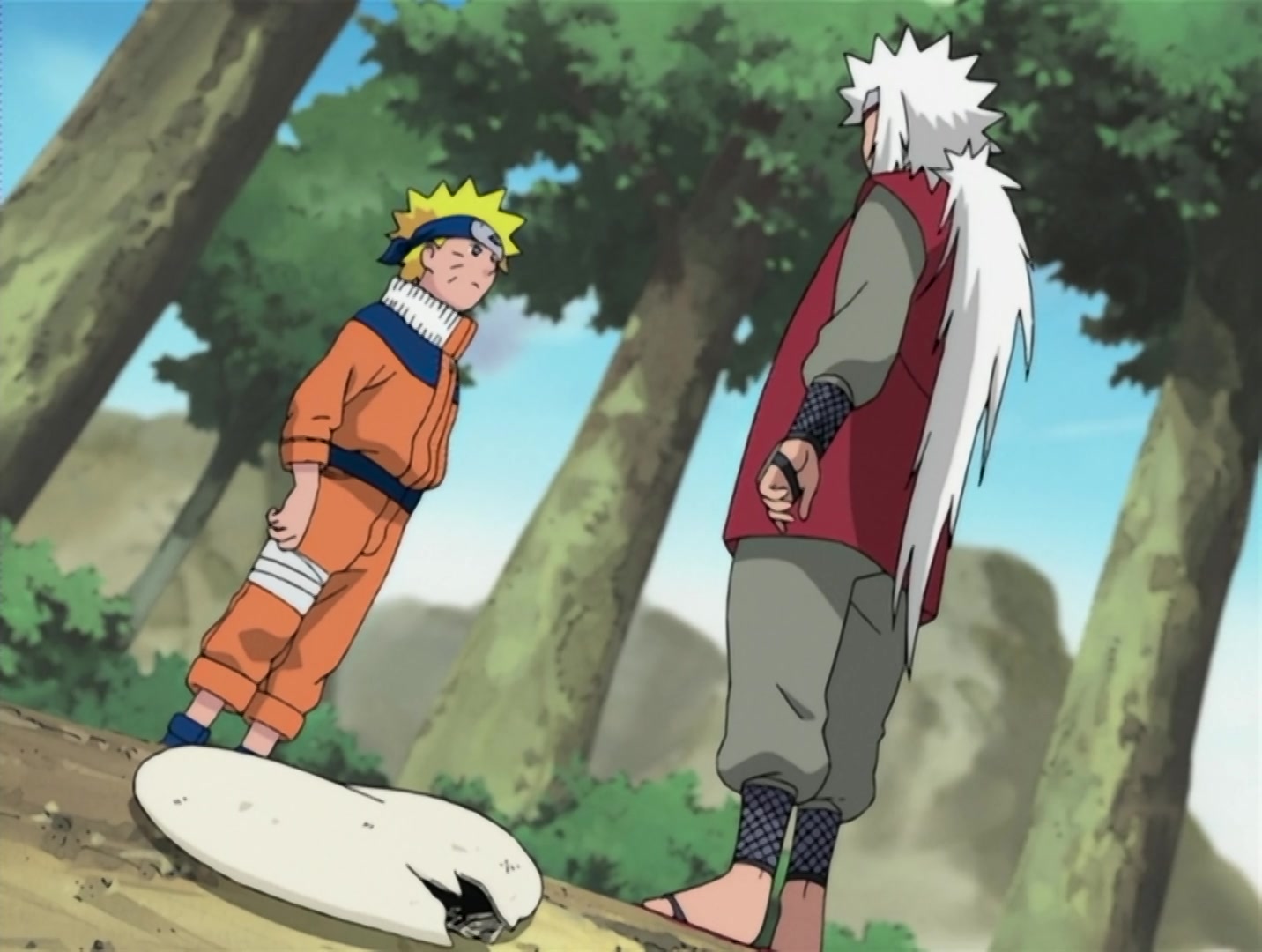 Naruto Ep 88: Focal Point: The Mark of the Leaf @ 05:30