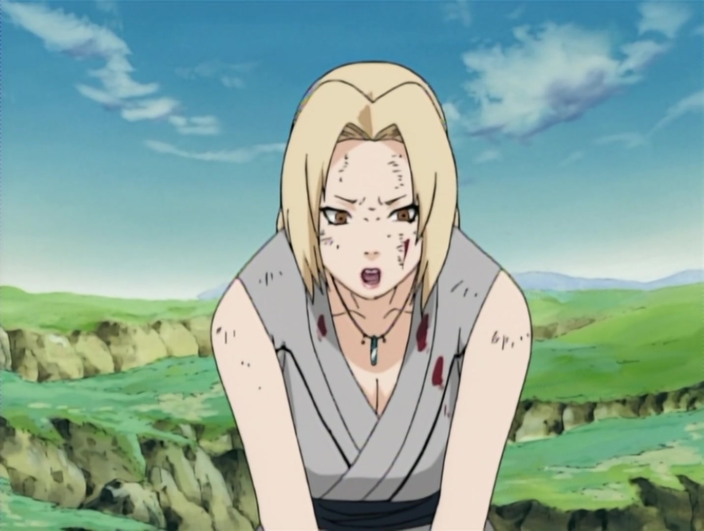 Naruto Ep 95: The Fifth Hokage! A Life on the Line! @ 06:44