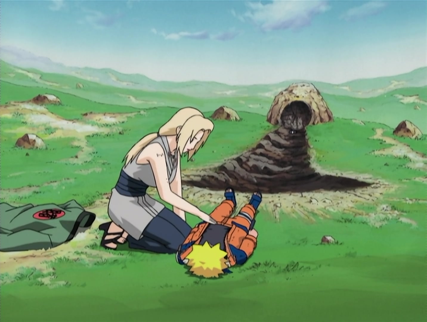 Naruto Ep 95: The Fifth Hokage! A Life on the Line! @ 06:57