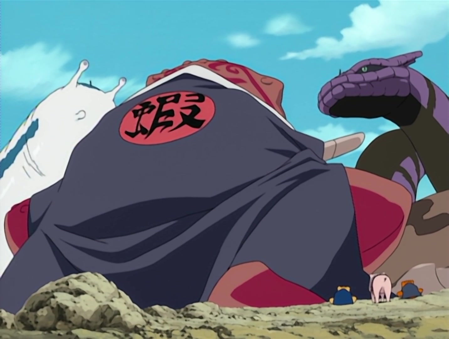 Naruto Ep 96: Deadlock! Sannin Showdown! @ 02:05