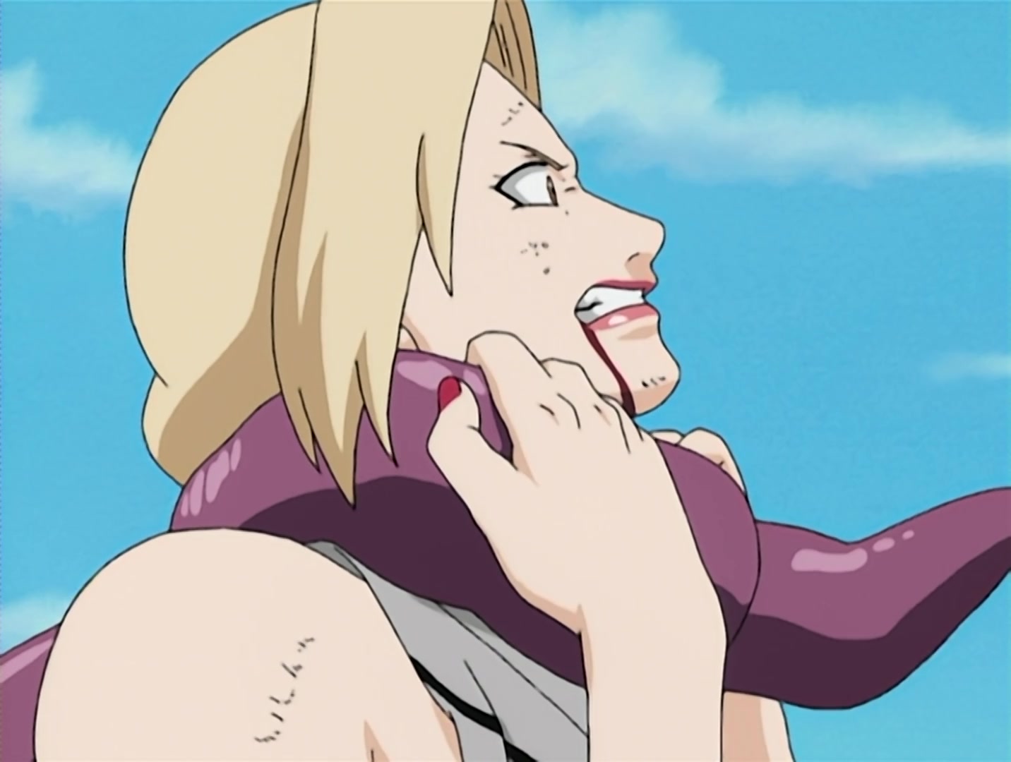 Naruto Ep 96: Deadlock! Sannin Showdown! @ 08:26