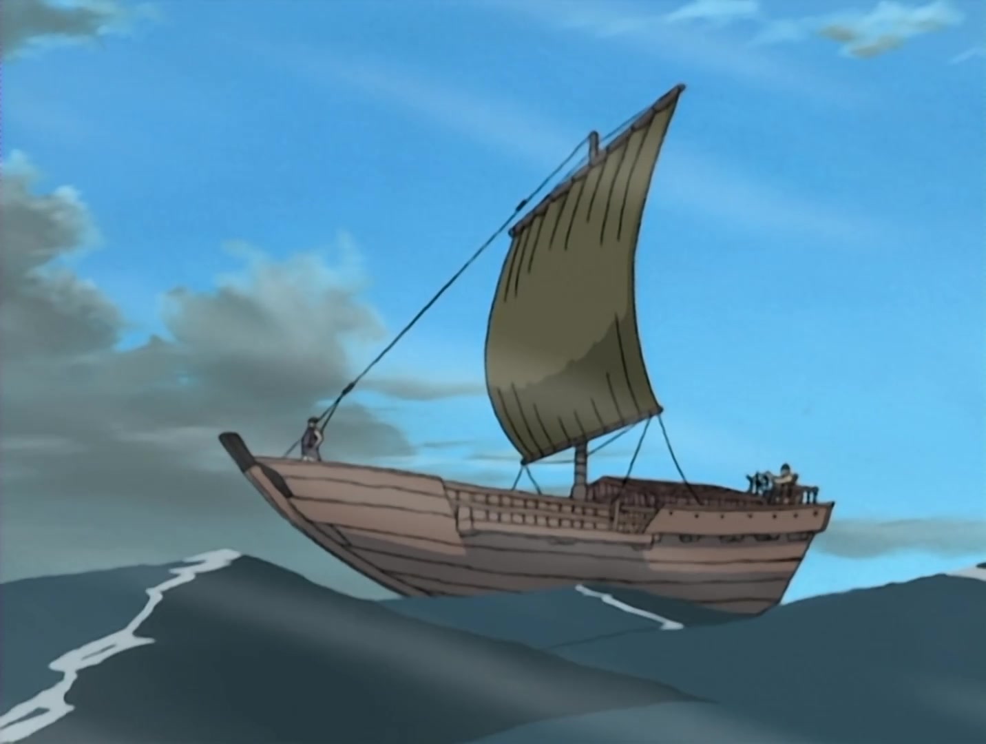 Naruto Ep 103: The Race Is On! Trouble on the High Seas! @ 10:17