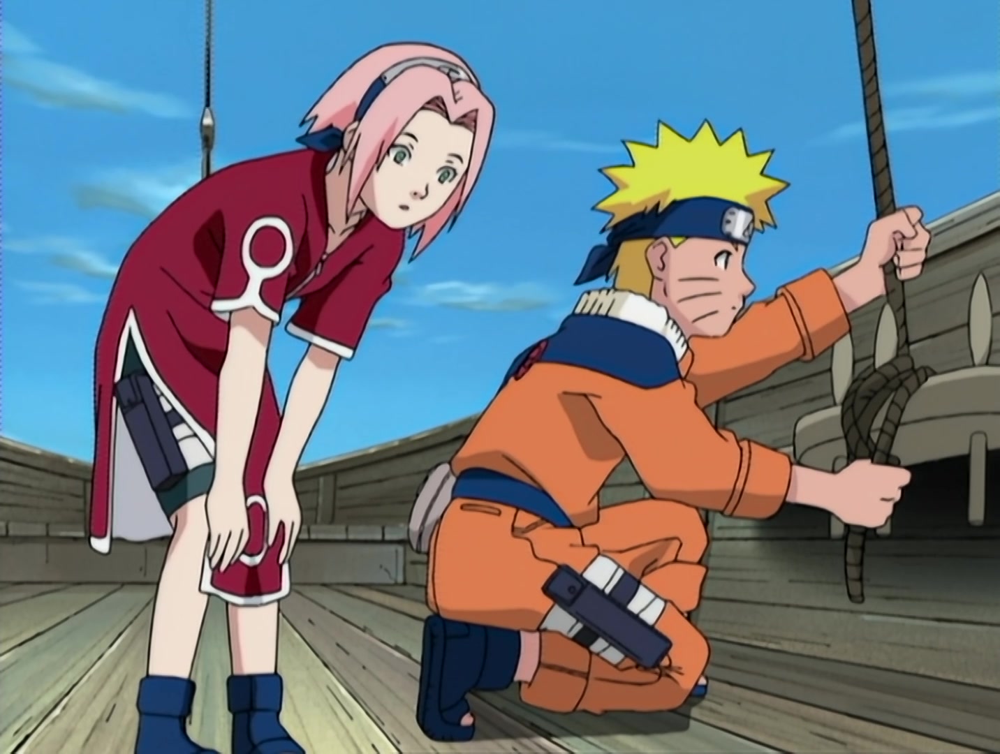 Naruto Ep 103: The Race Is On! Trouble on the High Seas! @ 12:40