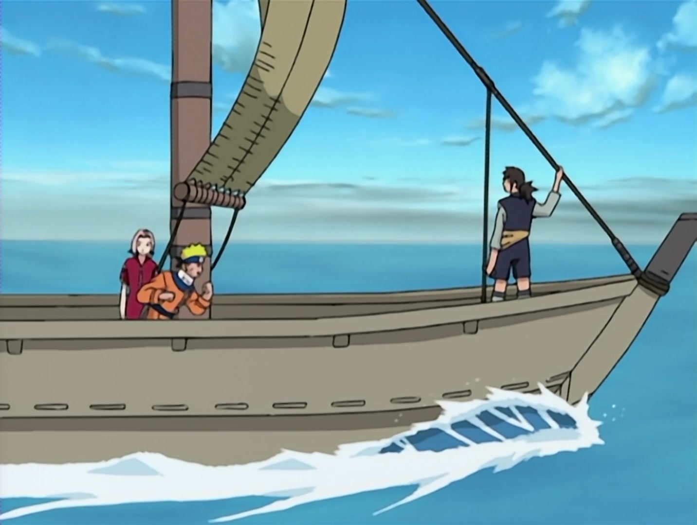 Naruto Ep 103: The Race Is On! Trouble on the High Seas! @ 13:23