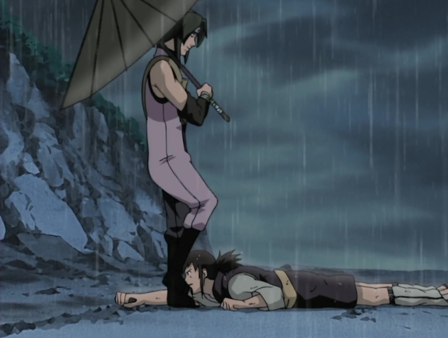 Naruto Ep 104: Run Idate Run! Nagi Island Awaits! @ 09:20