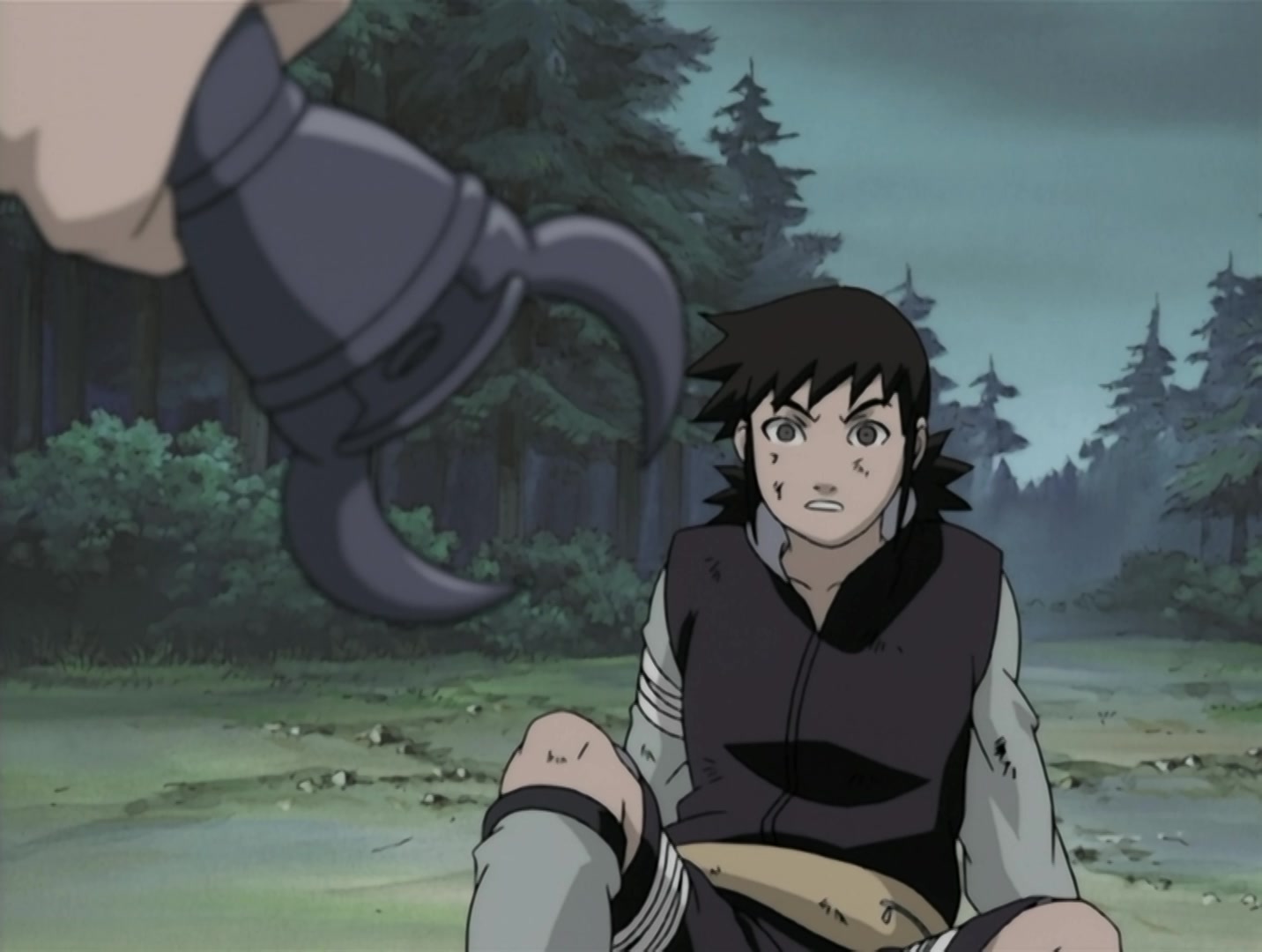 Naruto Ep 105: A Fierce Battle of Rolling Thunder! @ 10:17